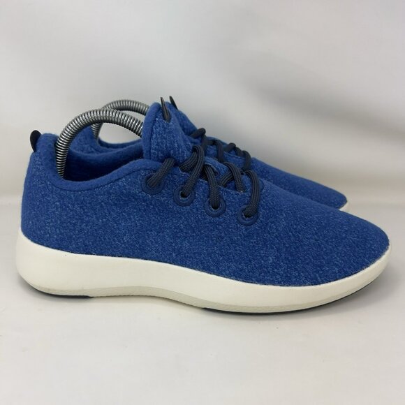 Allbirds Wool Runners Comfort Shoes Blue Women's Size 9 - Picture 1 of 7